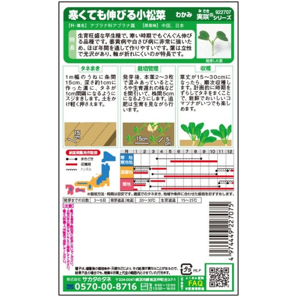 画像3: コマツナ わかみ（2㎗） (3)